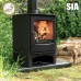 Ecosy+ Purefire 7.4 (7-10kw) Multi-Fuel, Eco Design Approved, Defra Approved Stove